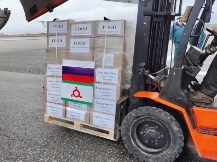 Очередной гуманитарный груз для жителей сектора Газа отправили из Ингушетии