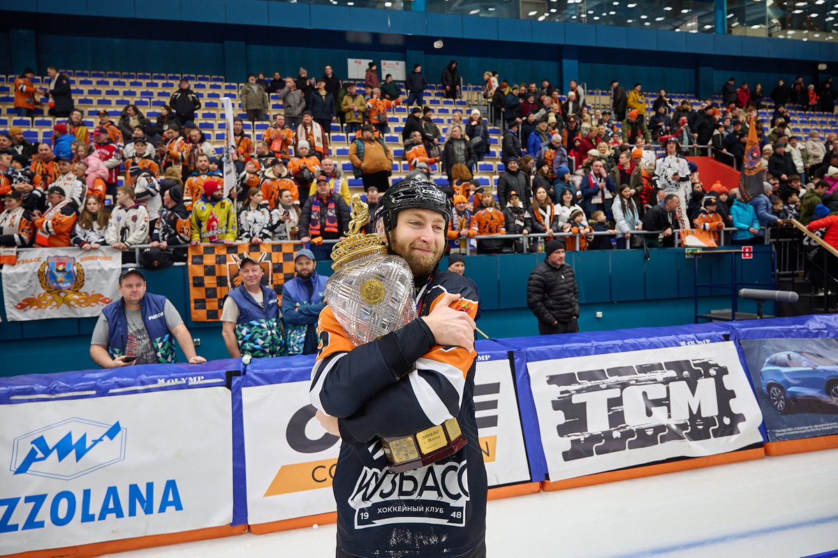 HC "Kuzbass" became the champion of Russia in bandy for the first time in the club's history