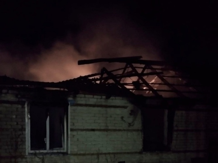 В Пономаревском районе в поселке Ляшево на пожаре погибли два человека