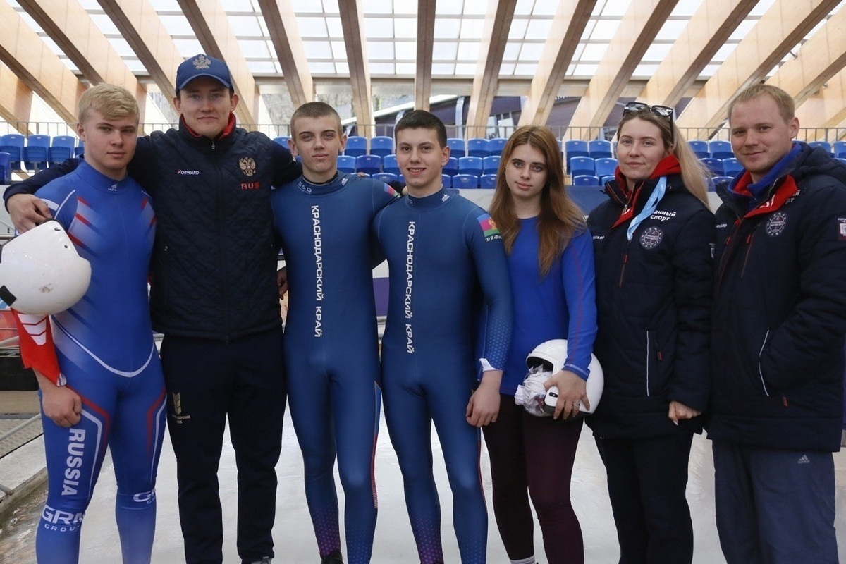 Luge athletes from Sochi entered the top three at the Winter Student Spartakiad
