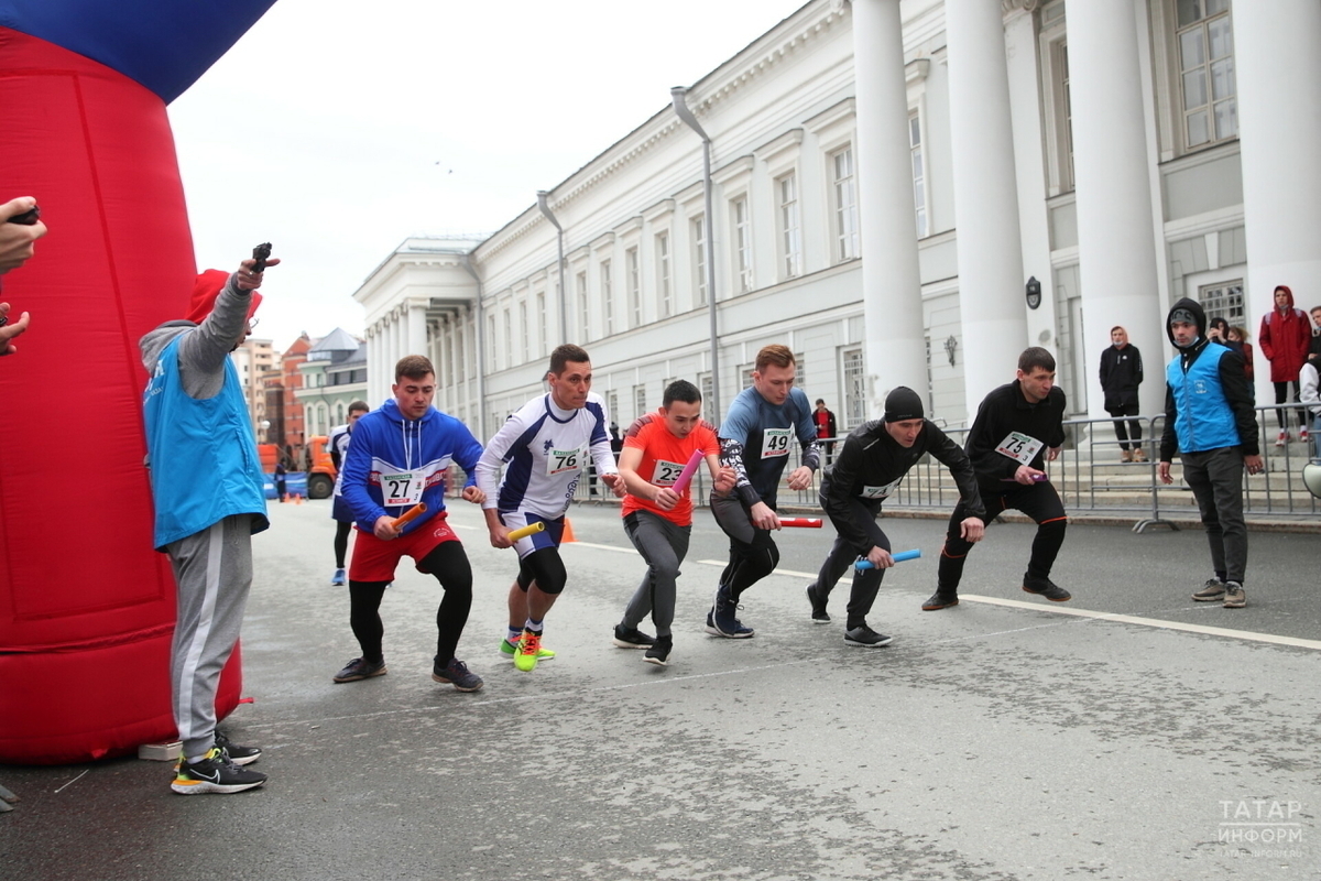 The center of Kazan will be closed for the relay on April 25