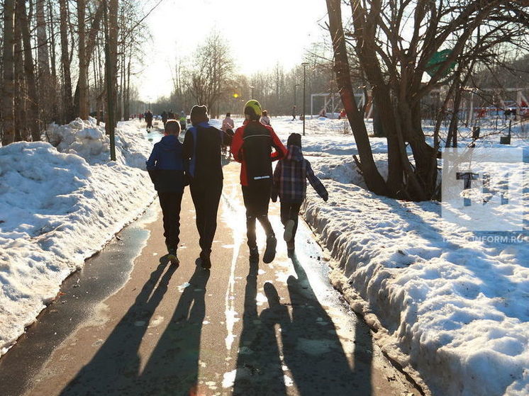Полное таяние снега в Татарстане ожидают к концу апреля