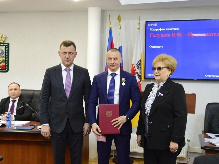 Краснодарский депутат Андрей Анашкин удостоился медали за «Укрепление боевого содружества»
