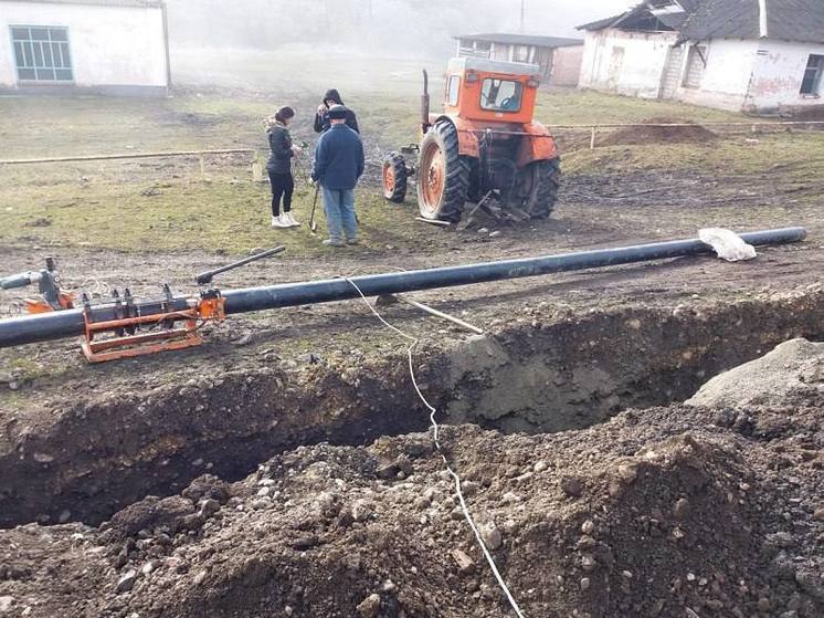 В семи отдаленных селах Ингушетии построили 16,5 км водопровода