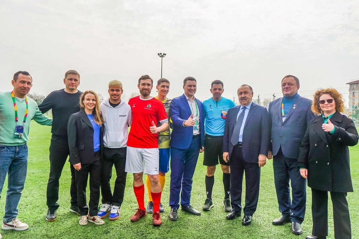 A team from Karelia organized an international football gala match