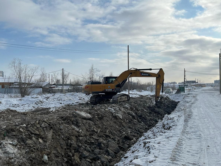 В Якутске стартовали подготовительные работы по строительству дороги на улице Можайского