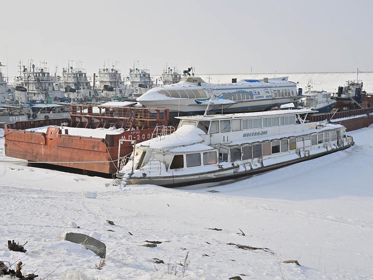 В Хабаровске идет плановый ремонт речных трамвайчиков перед навигацией