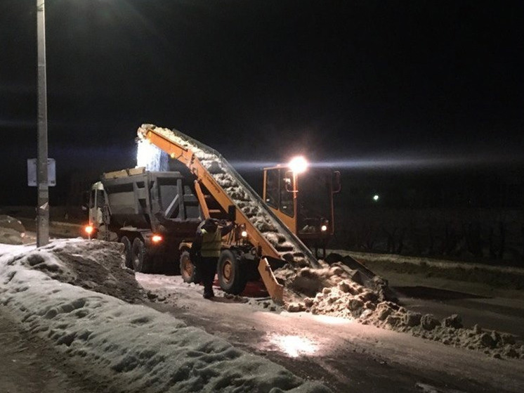 Количество снега, вывезенного из Иванова за зиму, превысило 300 000 кубометров