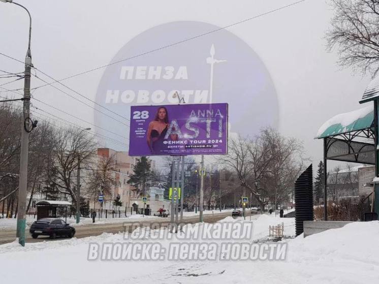 Анна Асти отменила концерт в Пензе