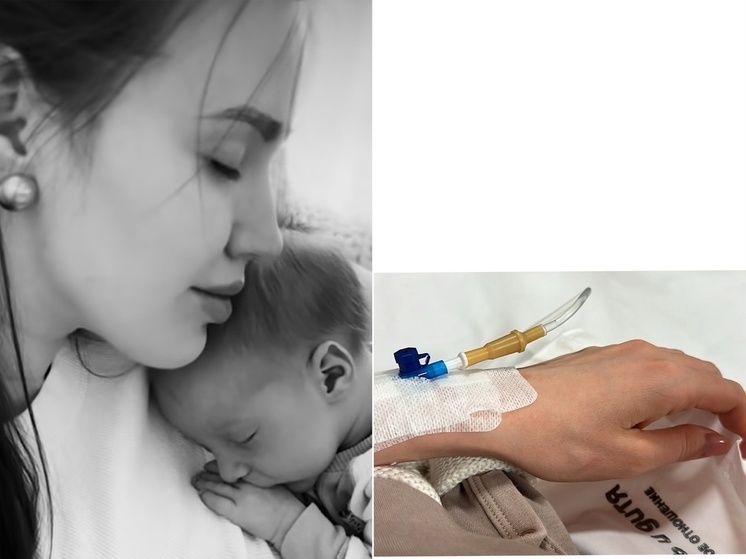 Анастасию Костенко госпитализировали в больницу с маленьким ребенком