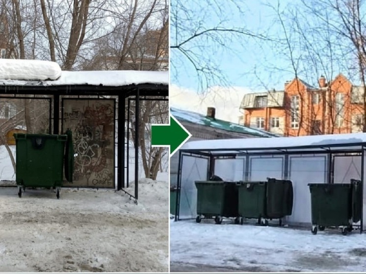20 контейнерных площадок обустроят за год в Кировском районе Томска