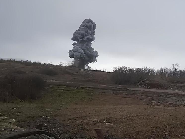 В Новороссийске уничтожили бомбу времен ВОВ