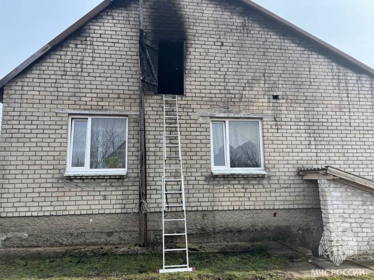 В Нестеровском округе произошел пожар в частном доме