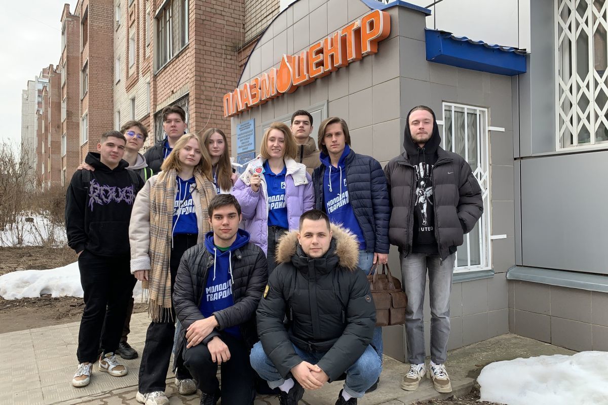 Активисты «Молодой Гвардии Единой России» вступили в регистр доноров костного мозга