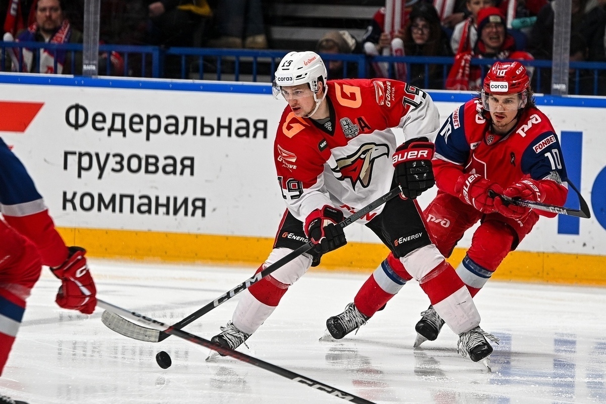 Boucher's puck did not save Avangard Omsk from its third loss in the series to Lokomotiv