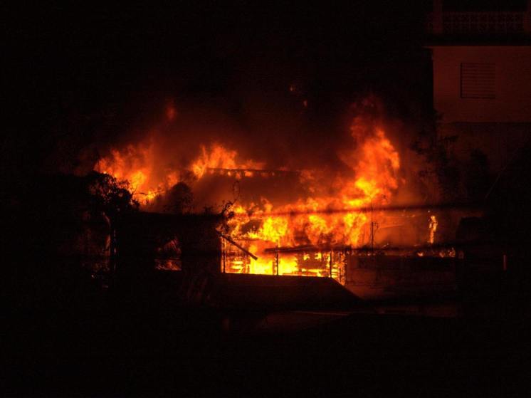 Ночью в Канском районе два человека погибли при пожарах