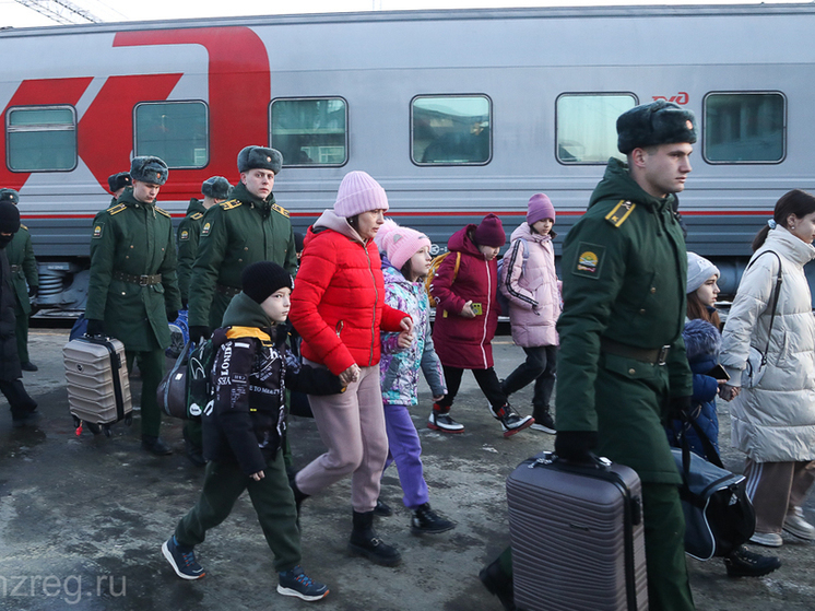 В Пензу прибыли дети из Белгородской области