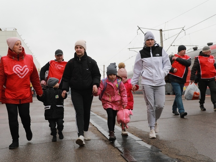 В Ярославль прибыли жители Белгородчины