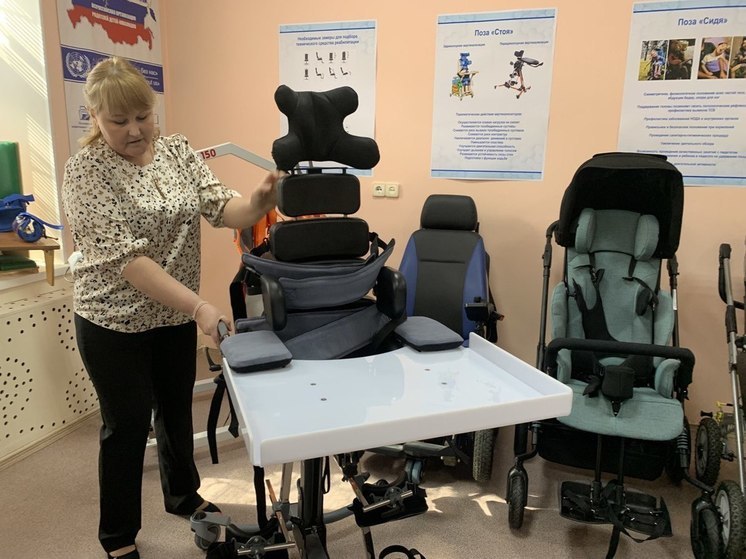 Зал для подбора средств реабилитации для детей-инвалидов появился в Чите