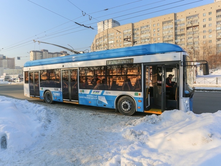 В Новосибирске построят отдельное депо для электробусов и троллейбусов