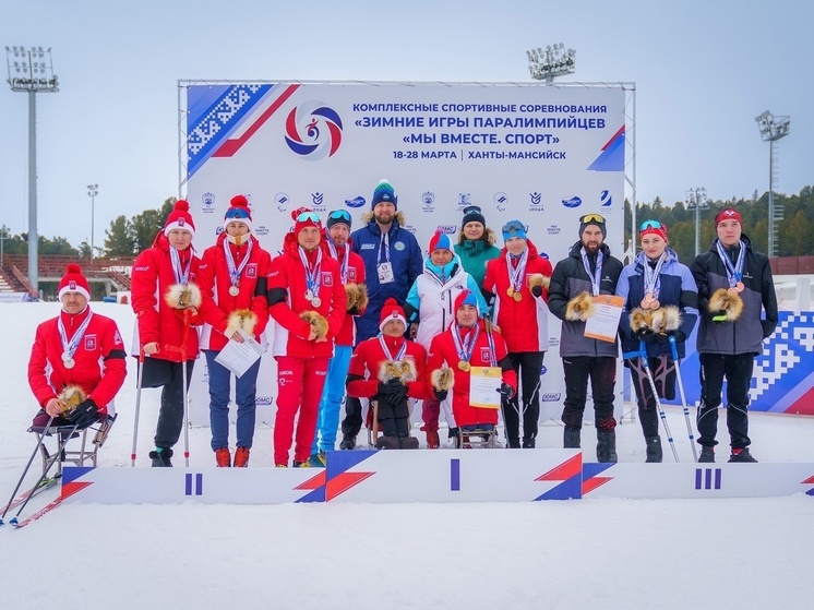 В Ханты-Мансийске определились лучшие паралимпийцы в эстафете