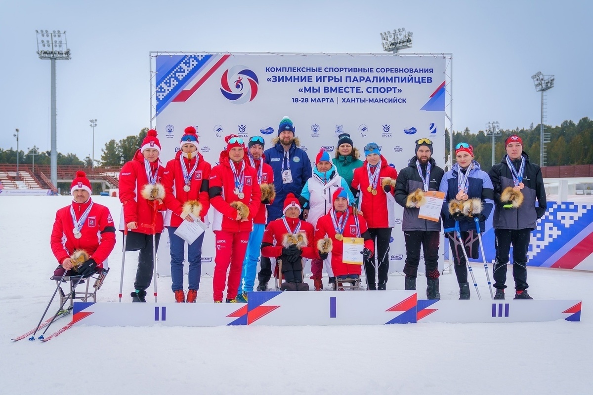 In Khanty-Mansiysk, the Paralympians in the relay race were the best