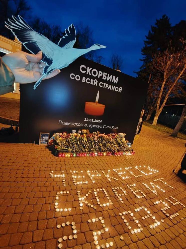 Карачаево-Черкесия присоединилась к акции «Летят журавли» в память о погибших в теракте