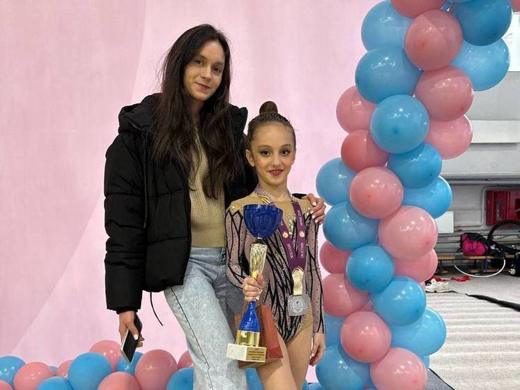 Дагестанская гимнастка завоевывает серебро на турнире во Владикавказе