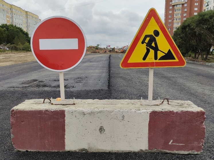В Омске перекрыли участок бульвара Архитекторов