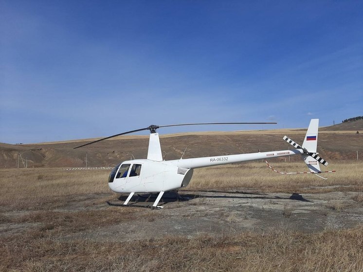 Жителей села в Бурятии напугал необычный вертолет