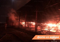 Пожар произошел в Волосово вечером 24 марта. Об этом сообщила пресс-служба ГУ МЧС России по Ленобласти.