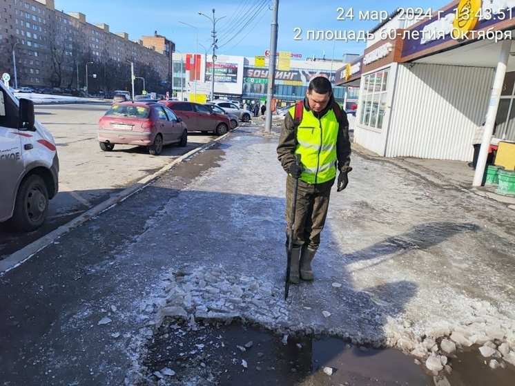 «Мезенцы»-дорожники продолжают работы по зимнему содержанию дорог Архангельска