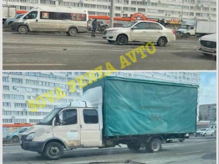 В Пензе на Проспекте Победы на автомобили упали провода
