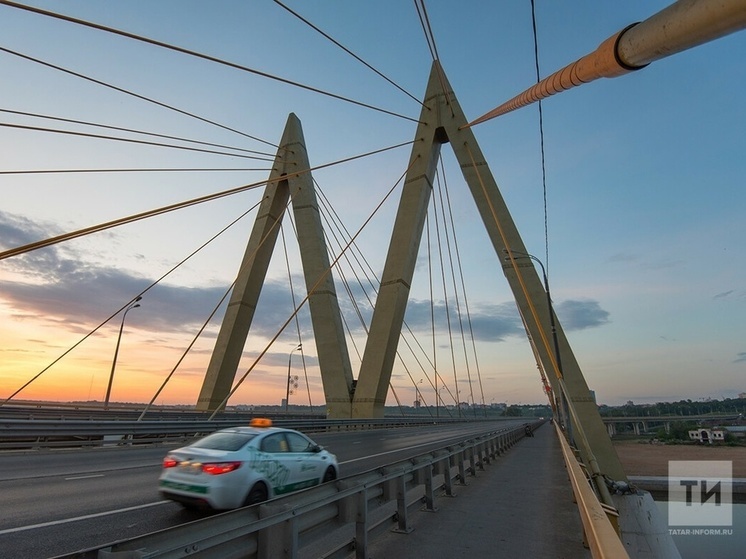 На ремонт закрывают вторую половину моста Миллениум в Казани