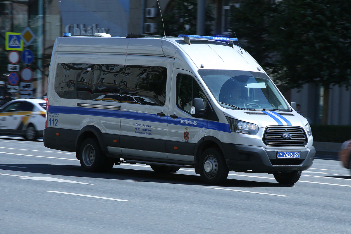 The Ministry of Internal Affairs denied reports of a minibus of dog handlers near Crocus before the terrorist attack