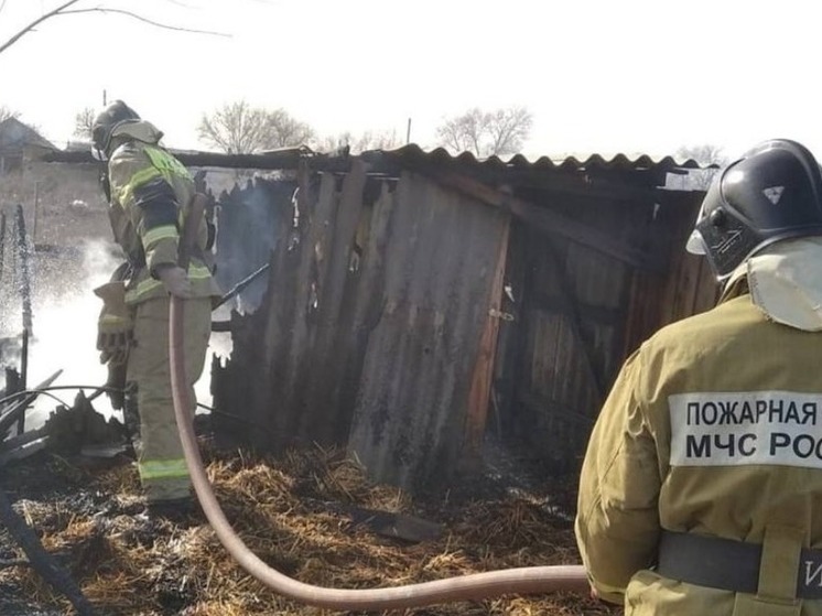 На прошлой неделе в Калмыкии произошло 15 пожаров
