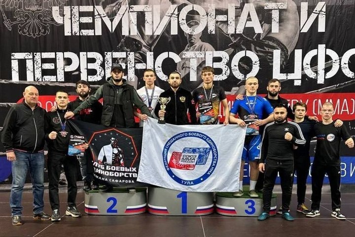 Tula residents won gold in the championship and championship of the Central Federal District in MMA
