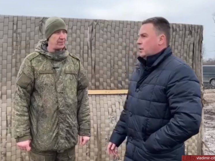 Владимирский градоначальник посетил наших военных в Курской области