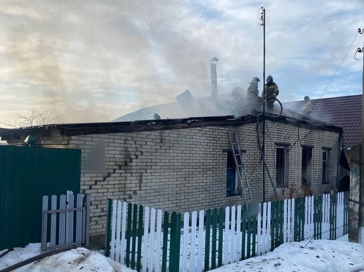 В Белинском районе в пожаре сгорела 67-летняя женщина