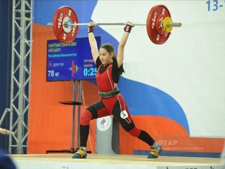 Башкирские тяжелоатлетки завоевали три медали на первенстве России