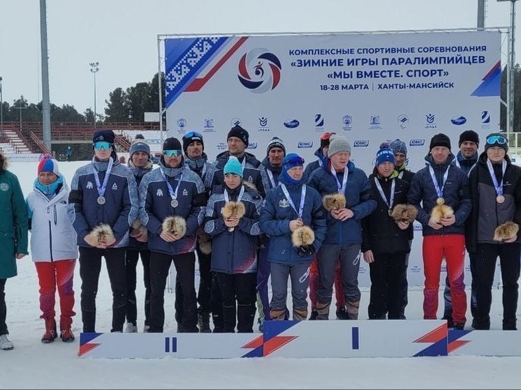 На счету тюменских спортсменов шесть медалей Зимних Игр Паралимпийцев "Мы вместе. Спорт"