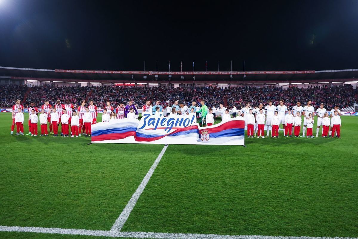 Zenit and Serbian Red Star will play a match in St. Petersburg