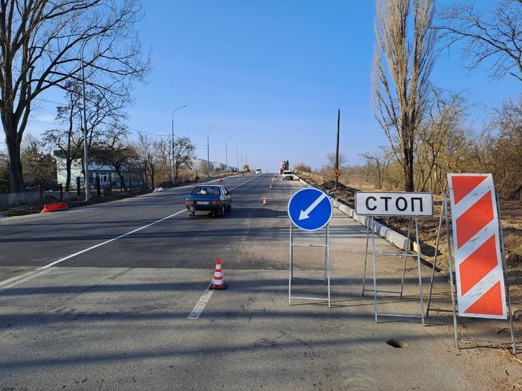 Ремонт дороги на въезде в Бердянск со стороны Мариуполя скоро закончат