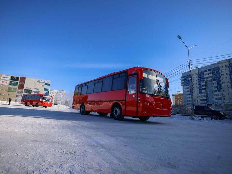 В Якутск прибыли автобусы на газовом топливе