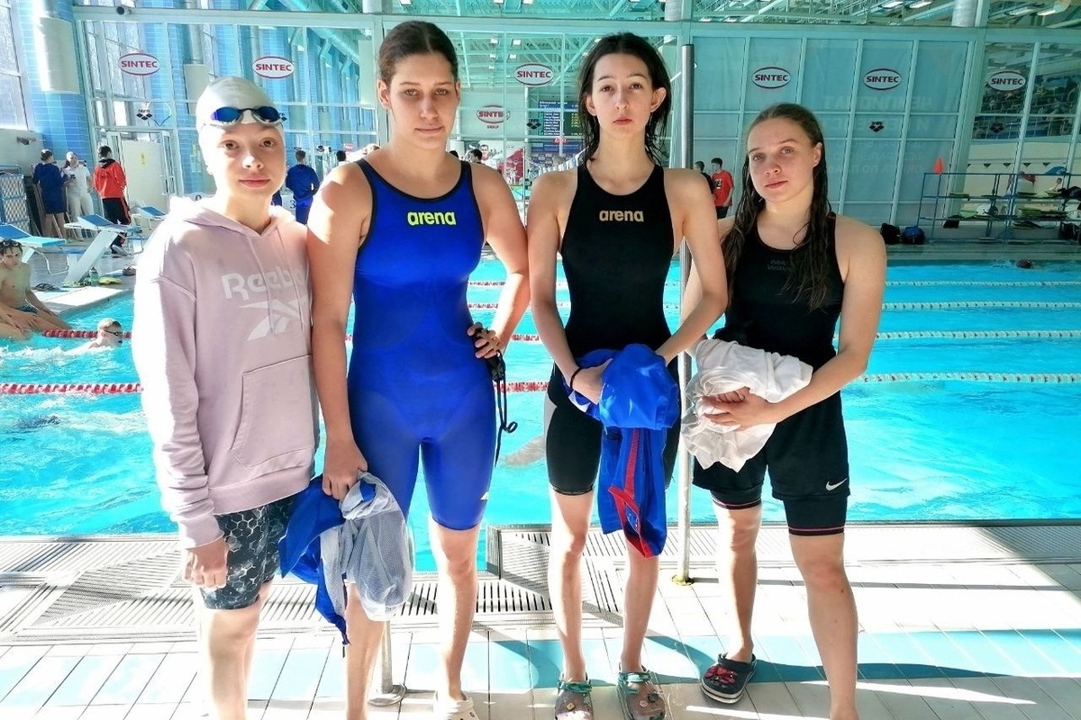 Lipetsk residents received 25 medals at the Central Federal District swimming championship
