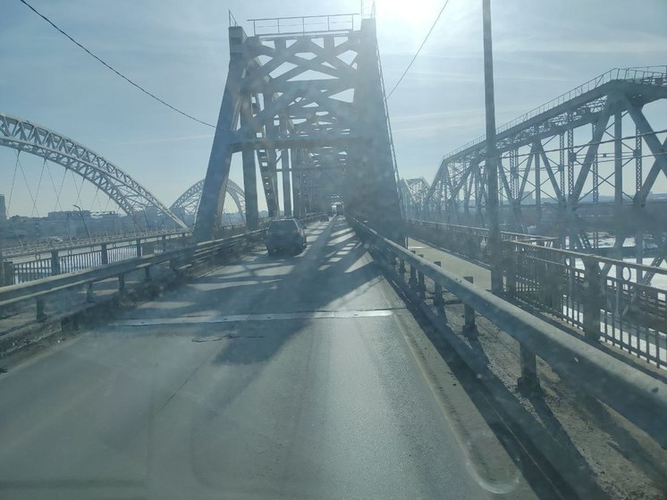 Старый Борский мост закрыли на капитальный ремонт