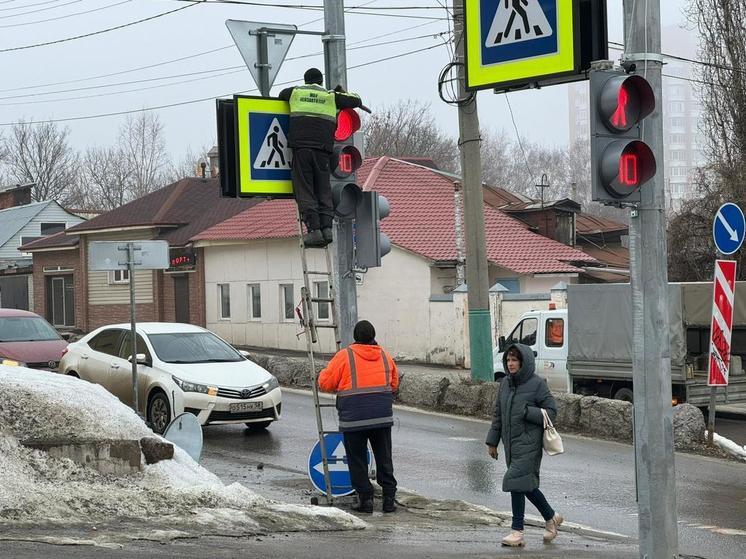 В Пензе снова включили светофор на перекрестке ул. Володарского – ул. Кураева