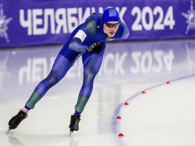 Юный северчанин пробежал на коньках 500 метров за 33 секунды