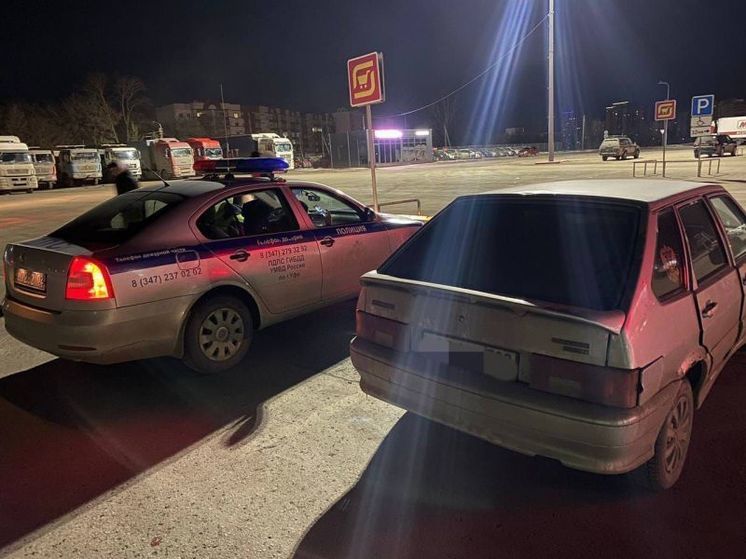 Уфимские автоинспекторы задержали пьяного водителя, который скрылся с места ДТП