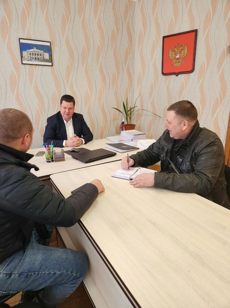  Глава Новой Каховки встретился с главой Таврийска